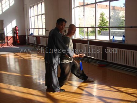 learn wudang sword with master